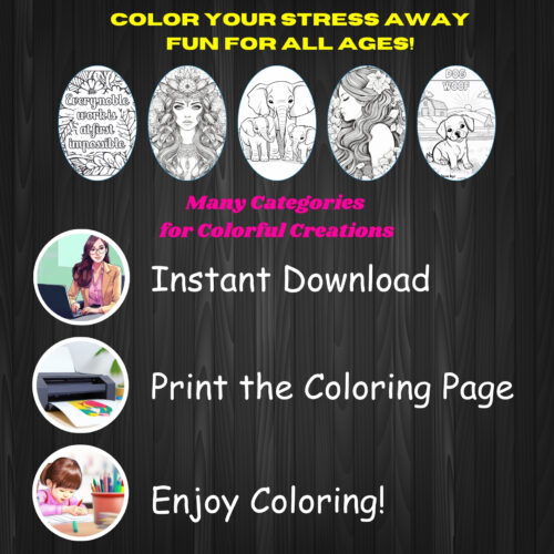 Coloring Books: Perfect for Kids and Adults Alike! - Image 6